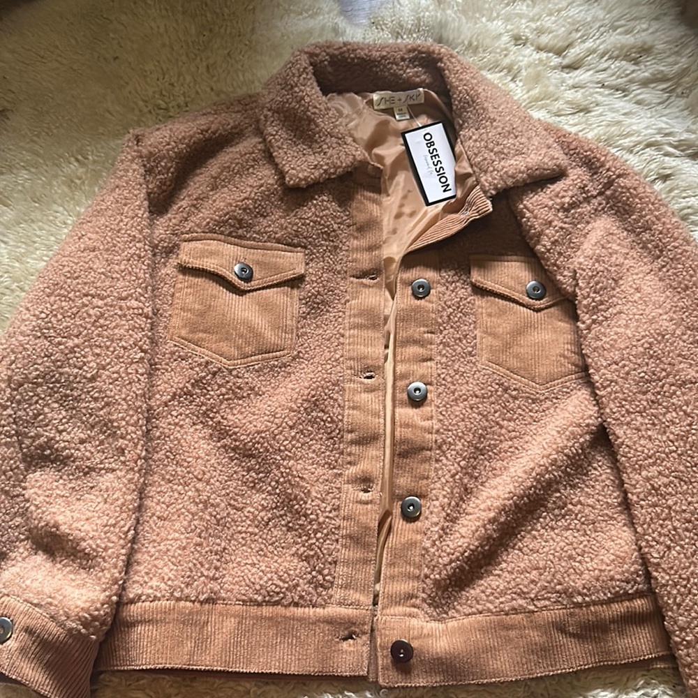 Teddy Bear Collared Jacket